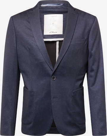 Veste de costume s.Oliver en bleu : devant