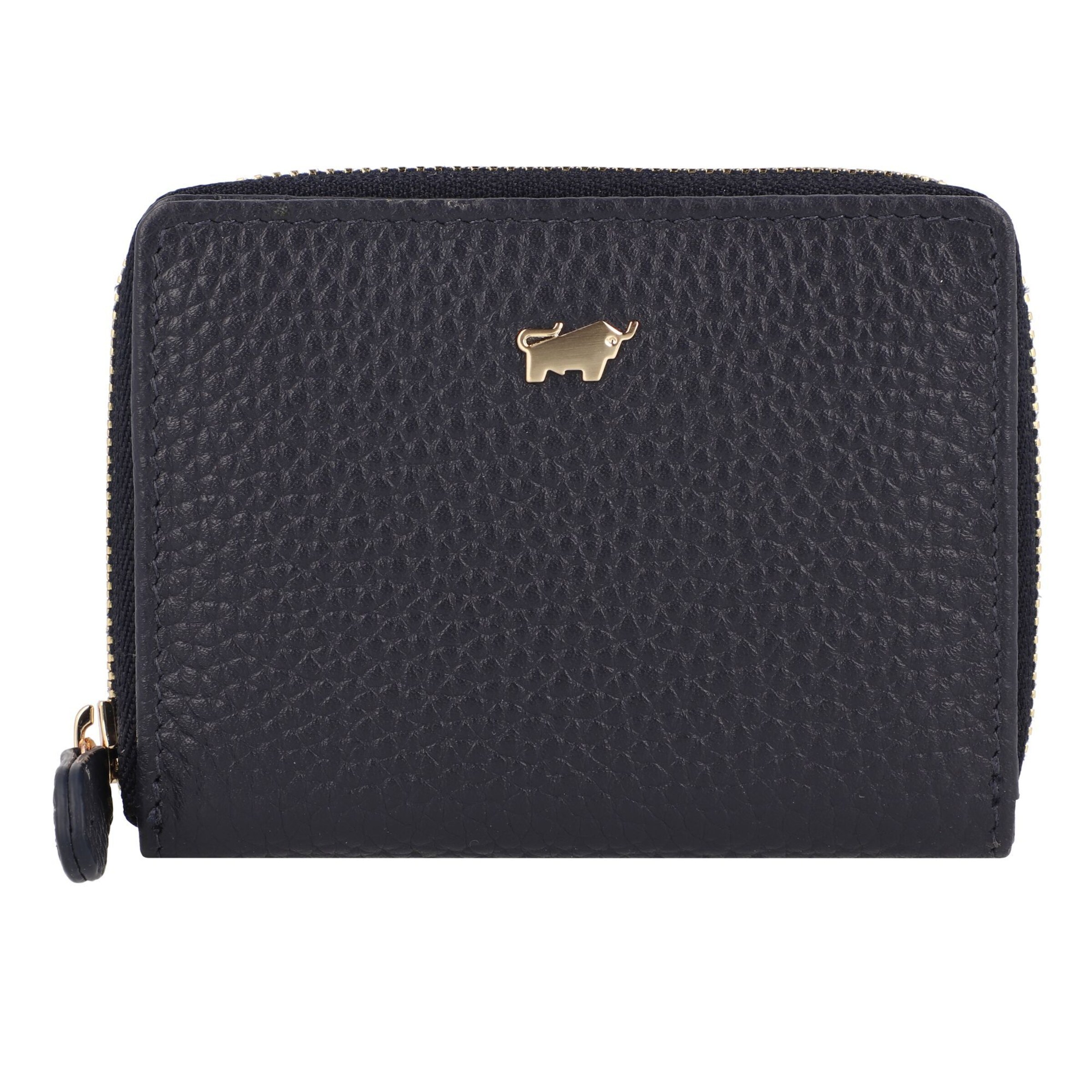 Portamonete 'Asti ' di Braun Büffel in blu: frontale