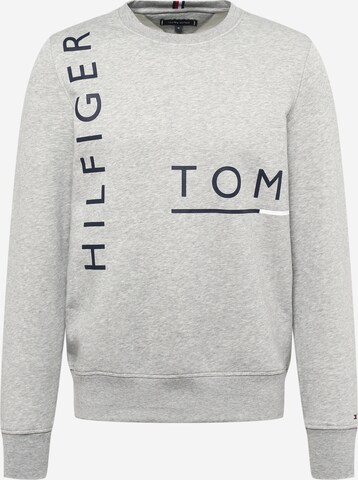 Sweat-shirt TOMMY HILFIGER en gris : devant