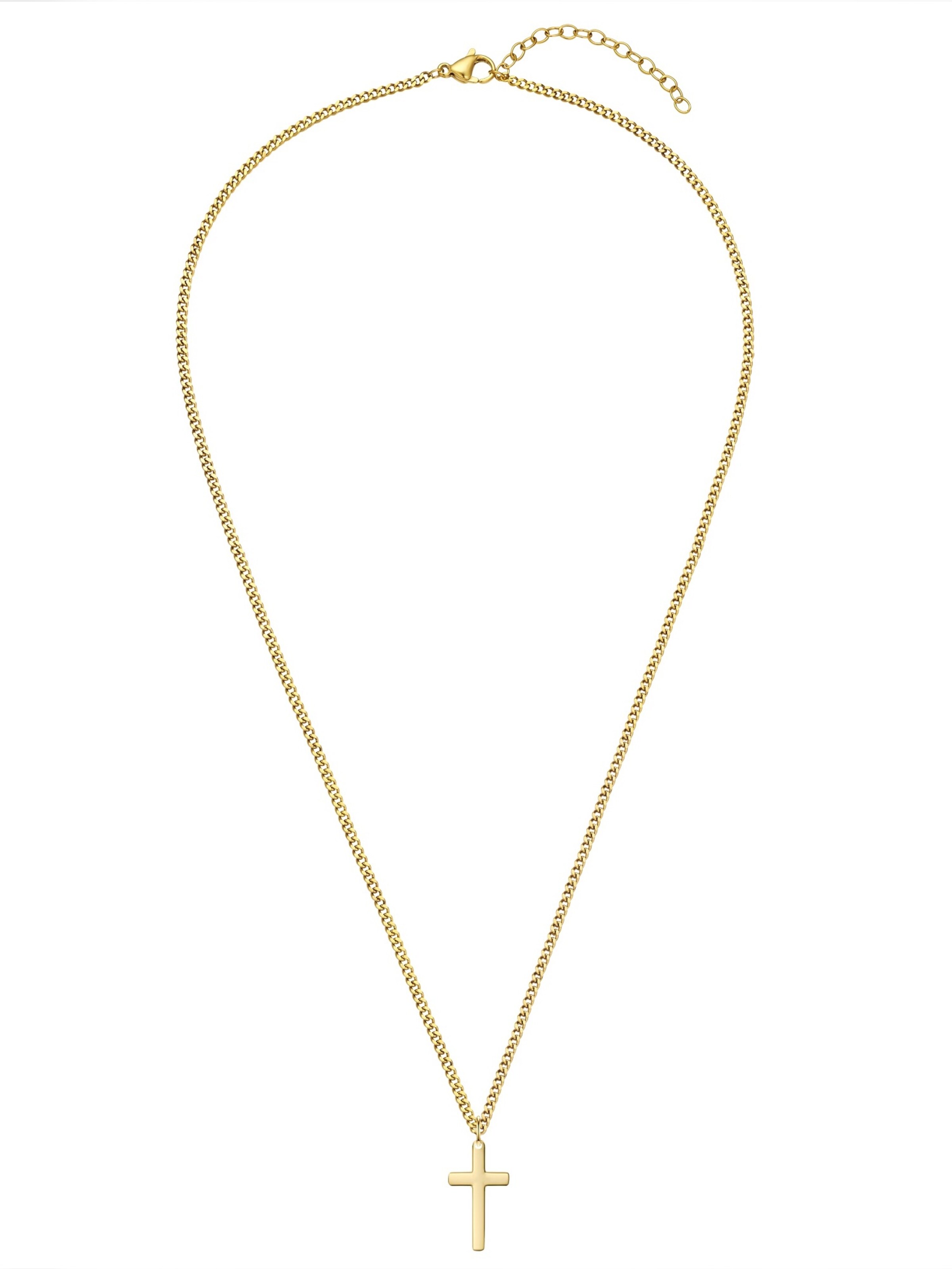 True Rebels Necklace in Gold: front