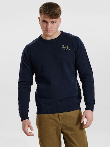 Dxnmxrk Sweater 'DXEdmond' in Blue: front