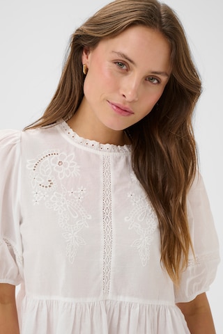 Chemisier 'SZRosaria' SAINT TROPEZ en blanc