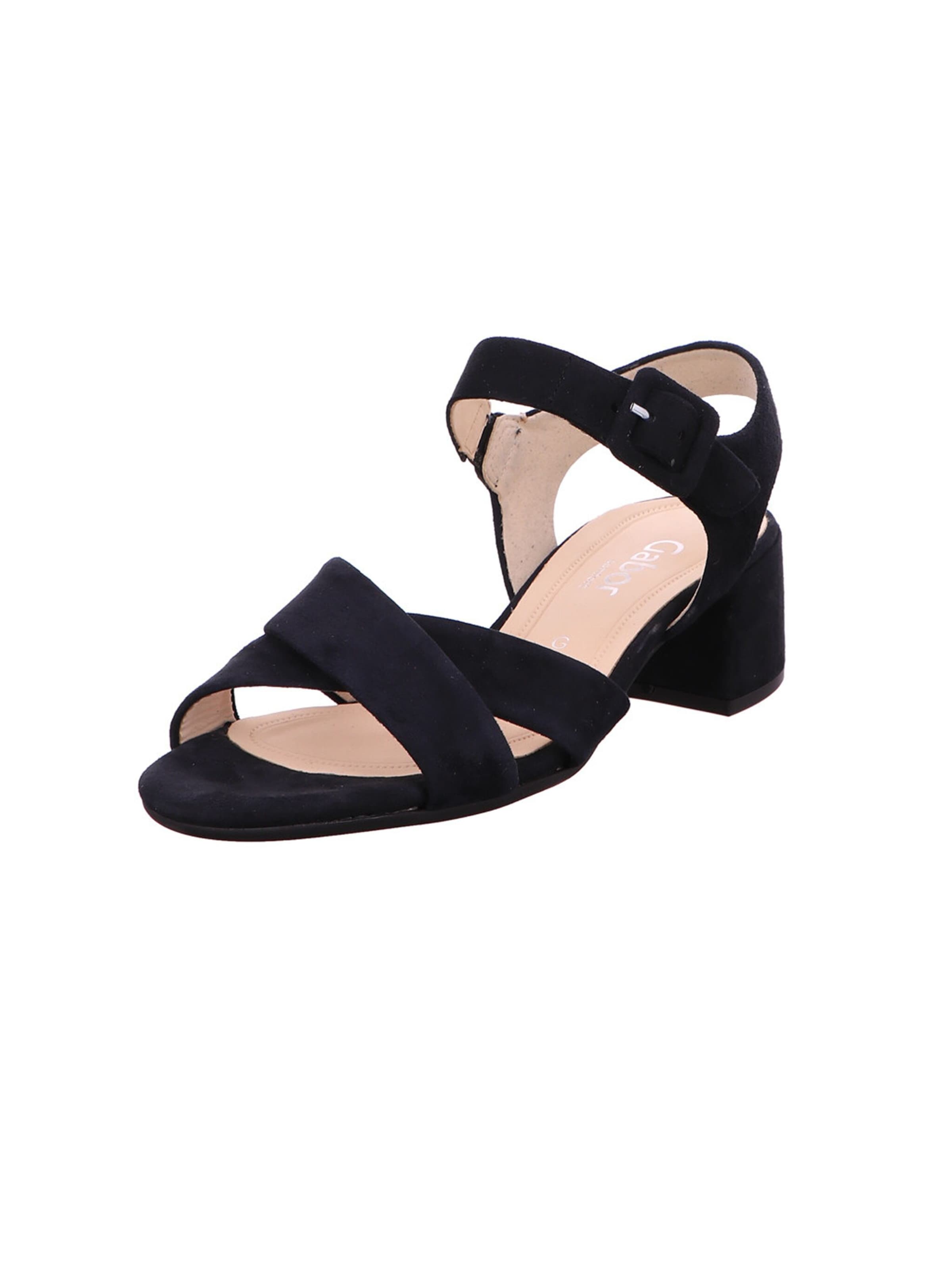 GABOR Sandale in Blau: Vorderseite