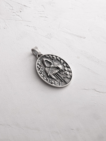 REYTEL - Colgante 'THE PAINTER OF FATE' en plata: frente