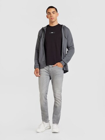 Cars Jeans Кофта на молнии 'ISCAR' в Серый