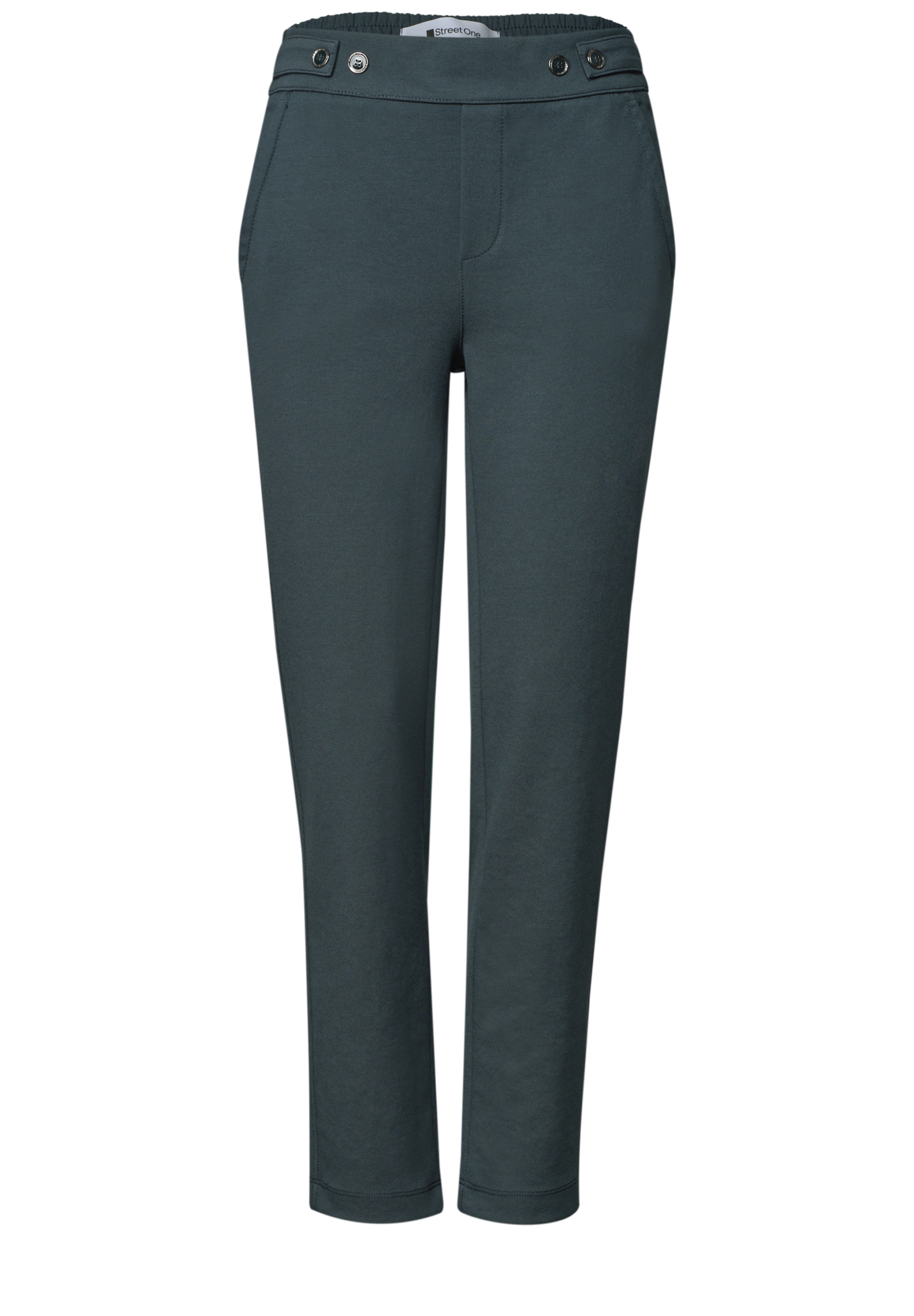 STREET ONE Pants in Green: front