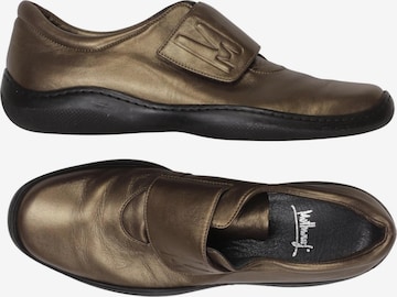 Mothwurf Halbschuh 40,5 in Gold: Vorderseite