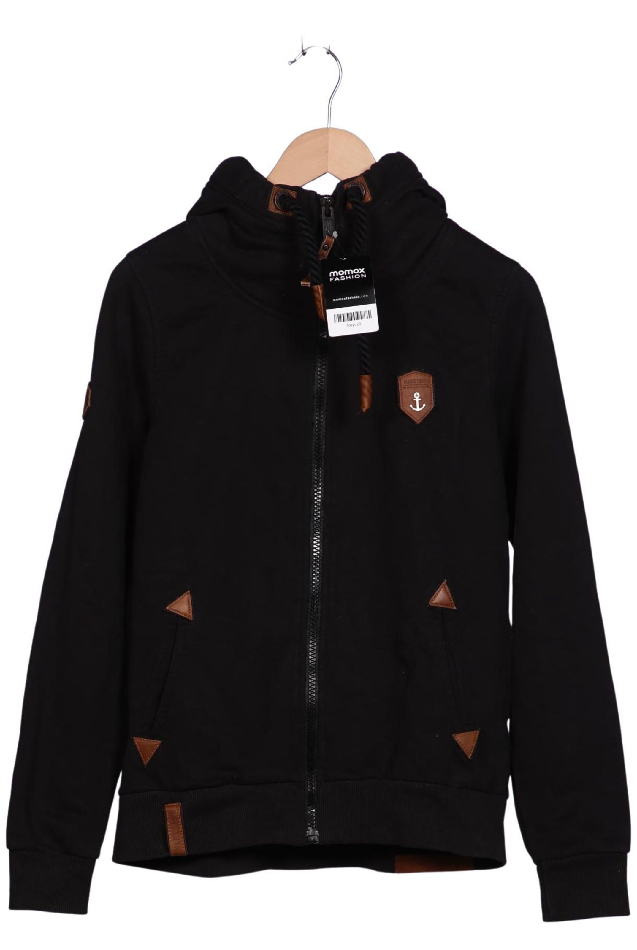 naketano Sweatshirt & Zip-Up Hoodie in S in Black, Item view