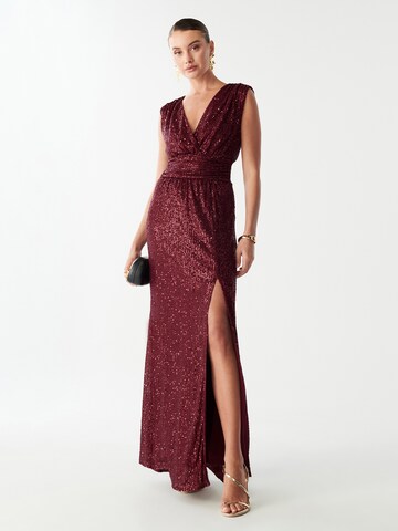 BWLDR Iltapuku 'COTTIER' värissä punainen: etupuoli