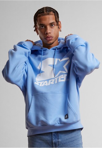 Starter Black Label Sweatshirt in Blau: Vorderseite