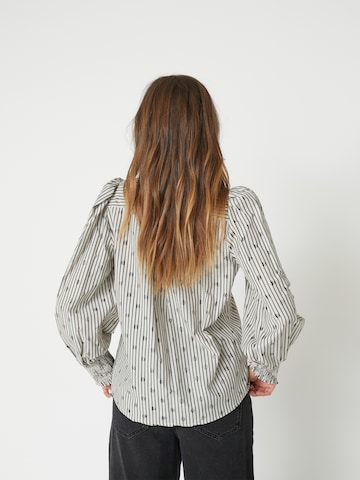 co'couture Blouse 'Trixie' in Grijs