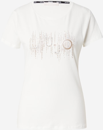 T-shirt Liu Jo en beige : devant