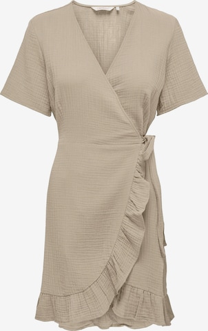 ONLY Kleid 'THYRA' in Beige: predná strana