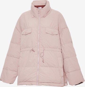 MYMO Winter Jacket in Pink: front