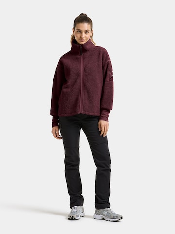 Didriksons Fleecejacke 'Melissa' in Rot