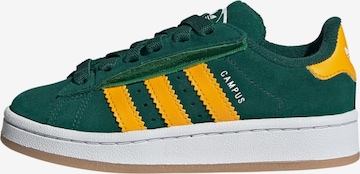 ADIDAS ORIGINALS Сникърси 'Campus 00s' в зелено: отпред