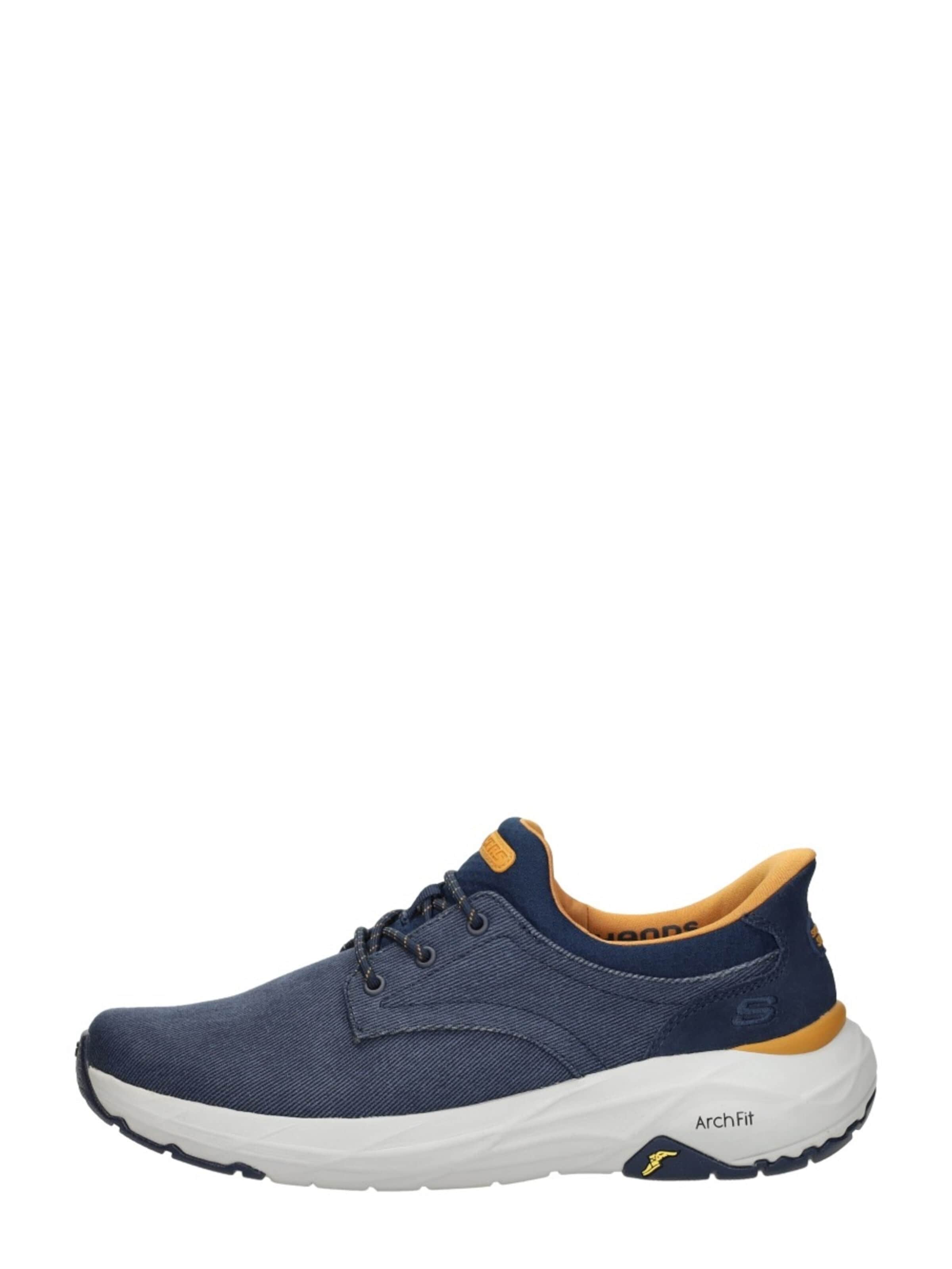SKECHERS Sportieve veterschoen 'Slip-Ins: Arch Fit Maverick' in Blauw: voorkant