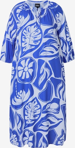 Ulla Popken Dress in Blue: front