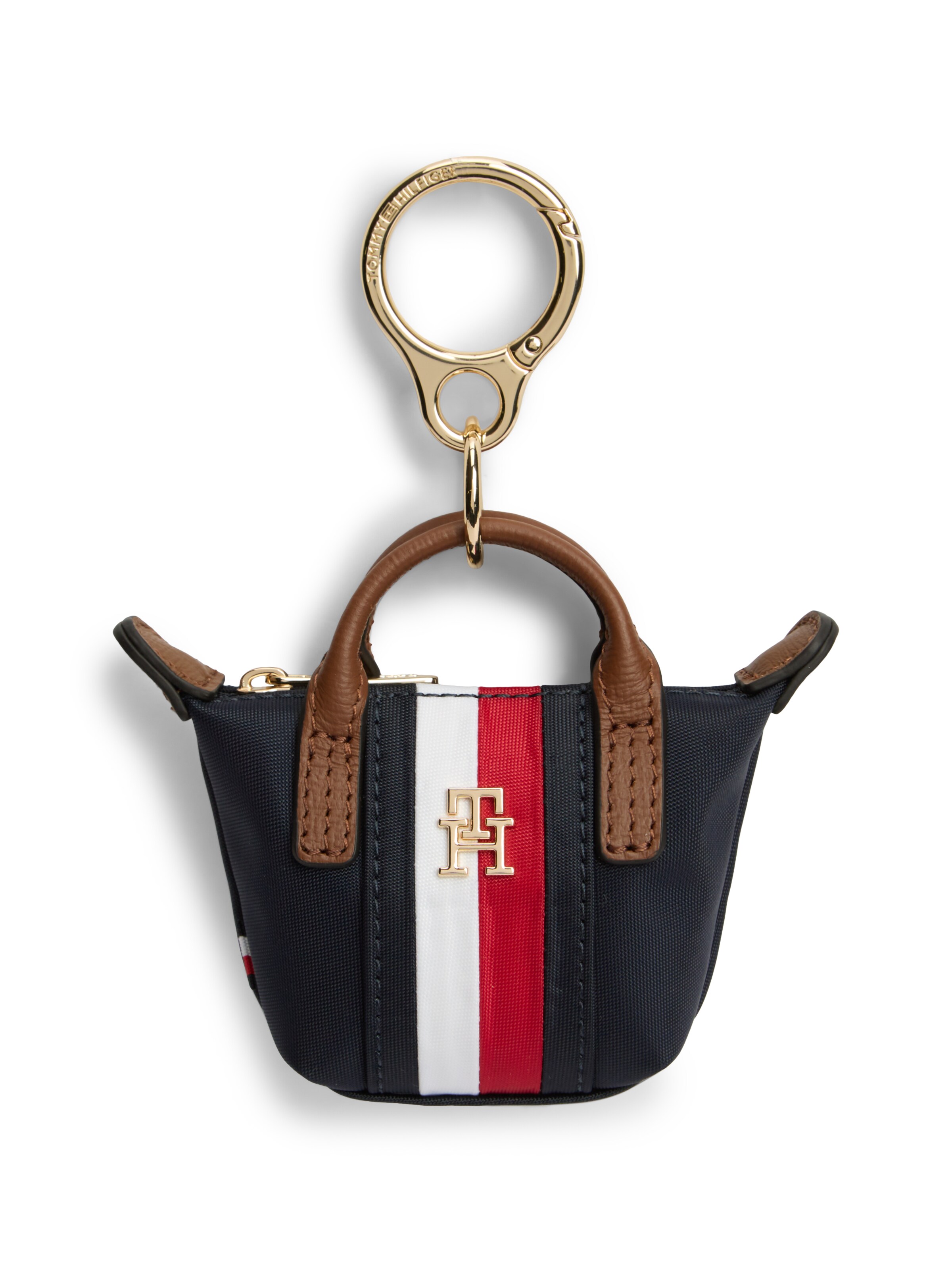 TOMMY HILFIGER - Llavero 'POPETTE' en azul: frente