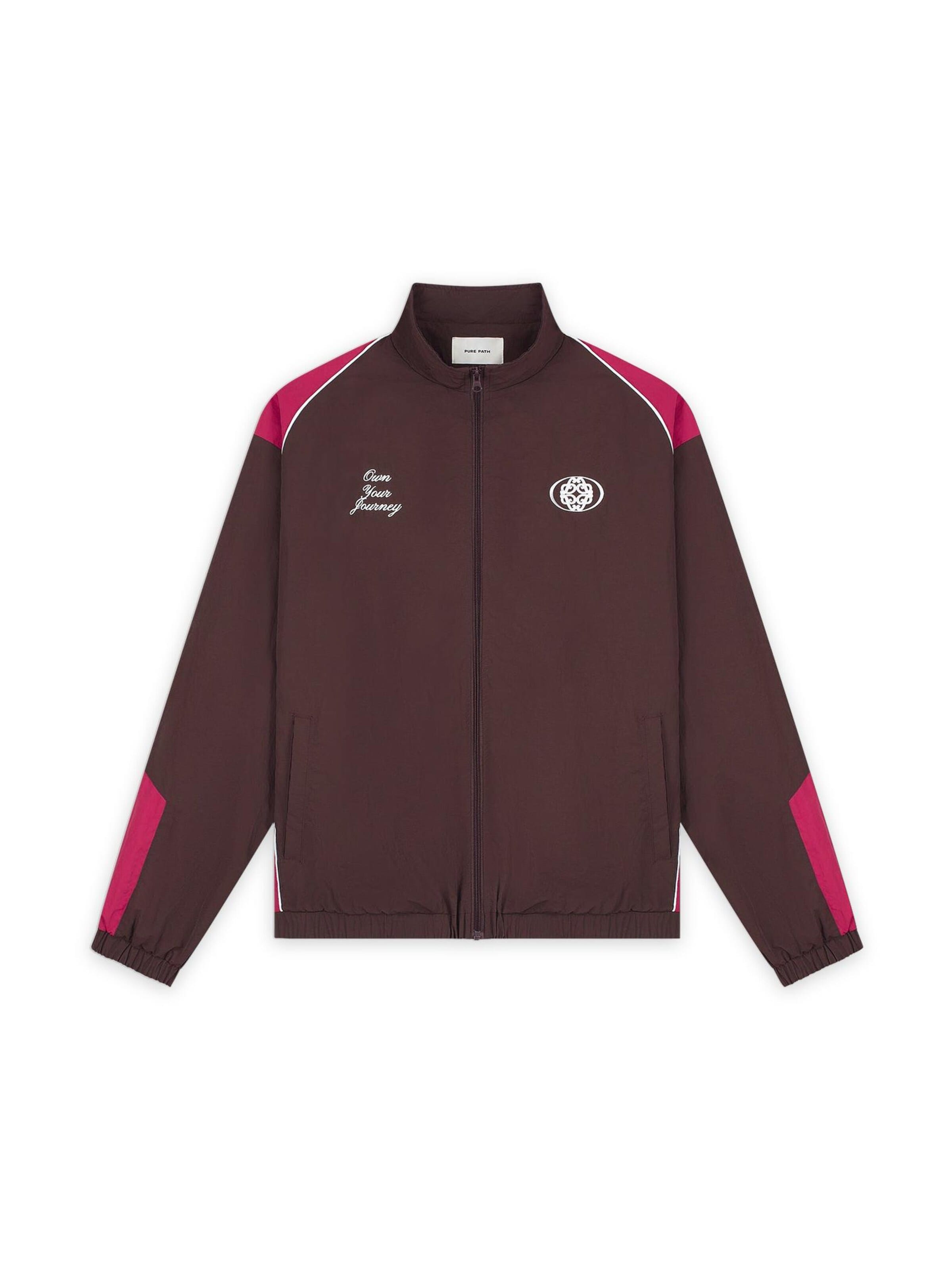 Pure Path Between-Season Jacket in Brown: front