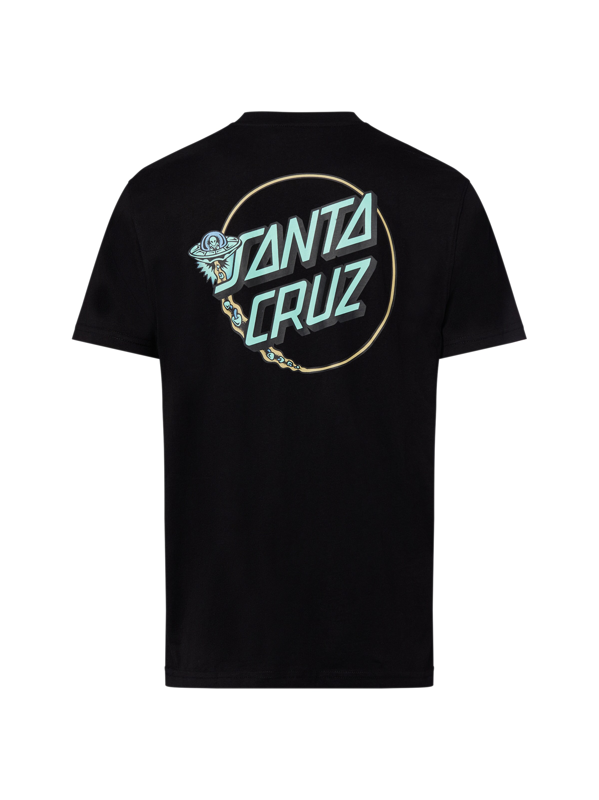 Santa Cruz Shirt ' Winkowski Ufo Dot ' in Zwart