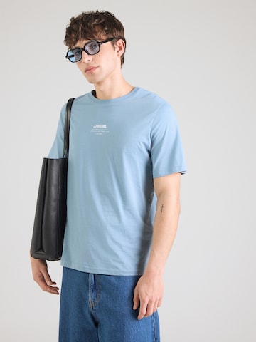 JJ Rebel Shirt 'JREBLINO' in Blue: front