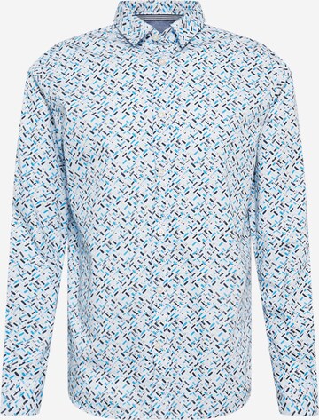TOM TAILOR Klasický střih Košile – modrá: přední strana