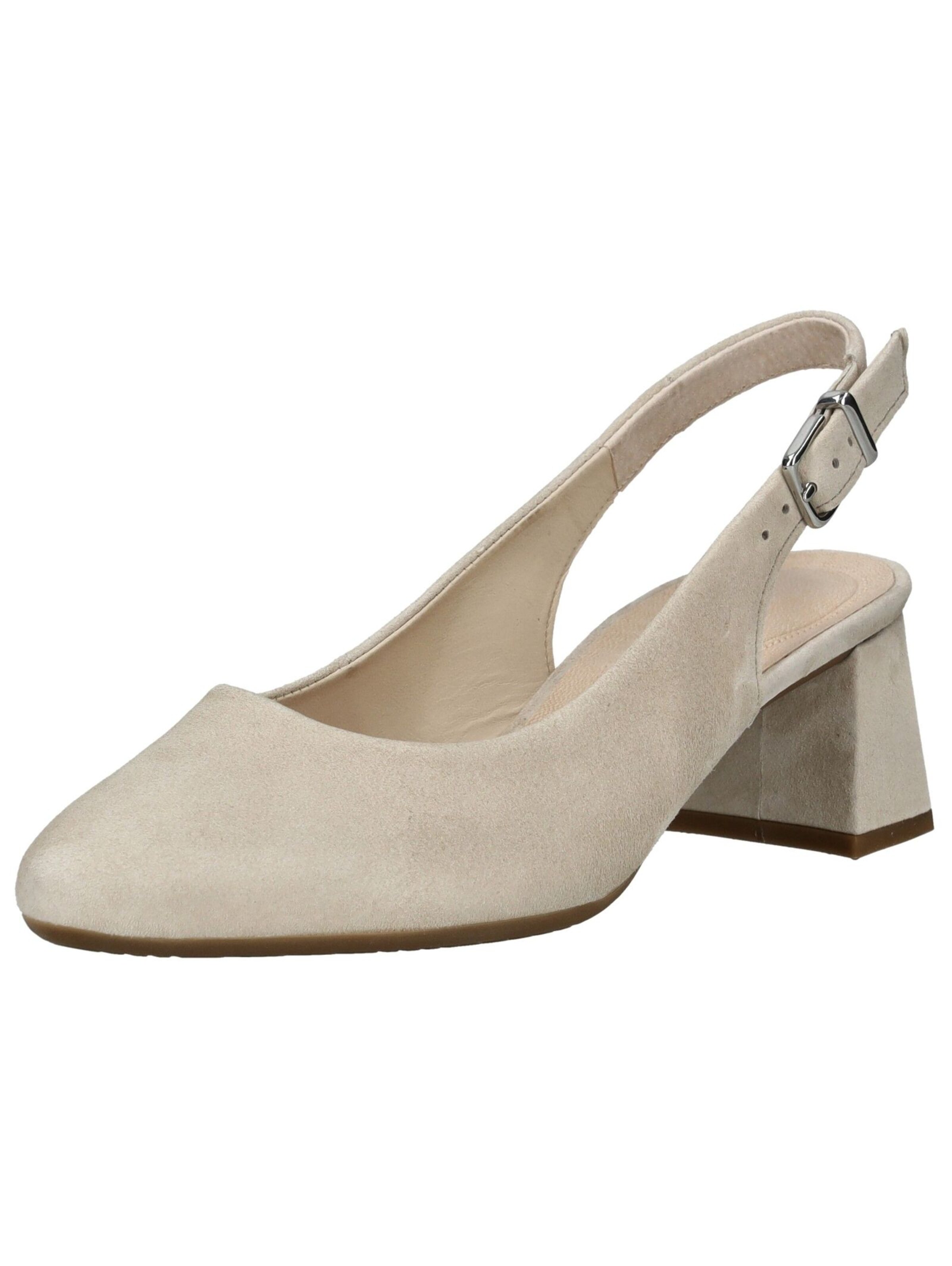 Décolleté sling di GABOR in beige: frontale