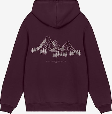F4NT4STIC Sweatshirt 'Mountain' in Purple: front