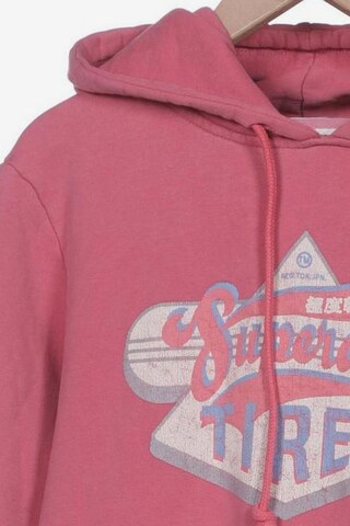 Superdry Sweatshirt & Zip-Up Hoodie in M in Pink