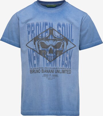 T-Shirt 'Thomas' BRUNO BANANI en bleu : devant