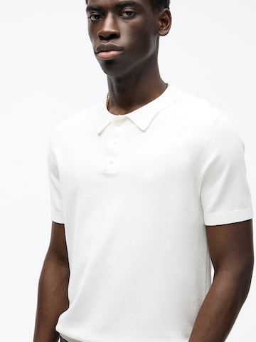 Pull-over Pull&Bear en blanc