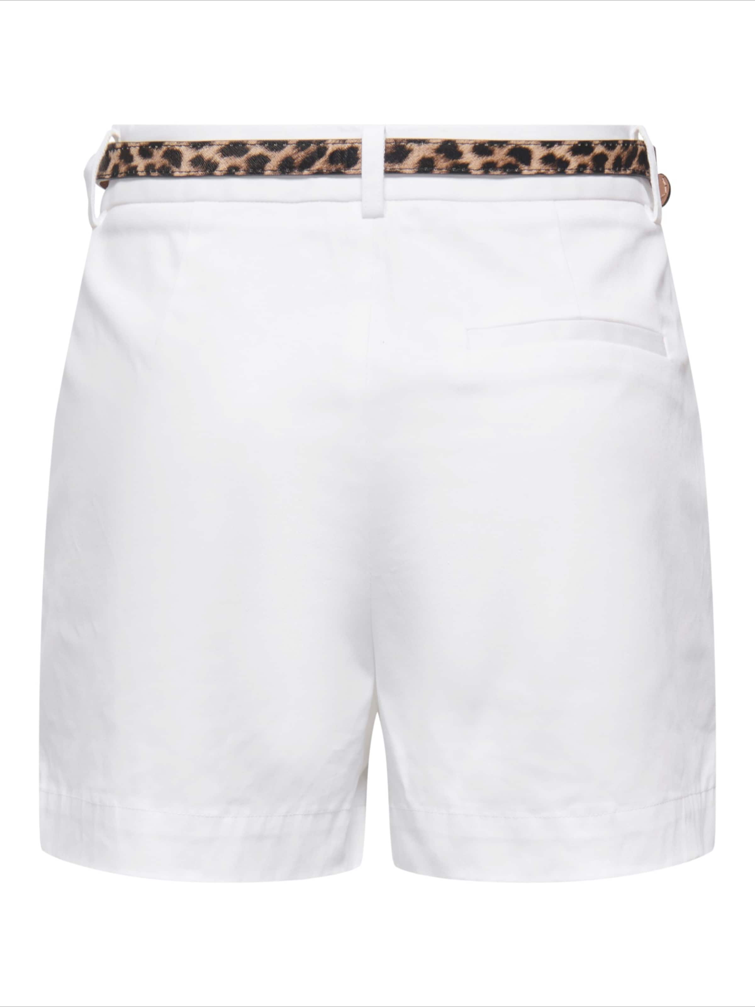 ONLY regular Παντελόνι πλισέ 'ONLCARINE' σε λευκό