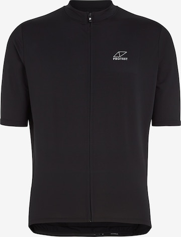 PROTEST Performance shirt 'PRTZABEL' in Black: front