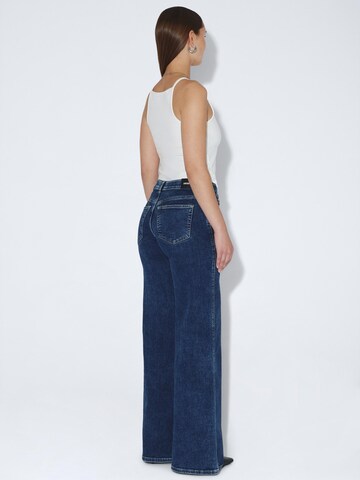 Dr. Denim Slim fit Jeans 'Zila Mid Wide' in Blue