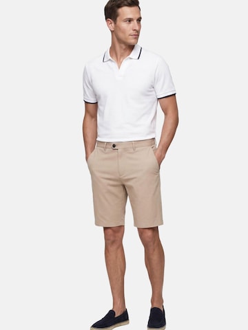 Thomas Goodwin Slim fit Trousers in Beige