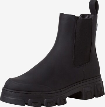 TAMARIS Chelsea Boots in Black: front