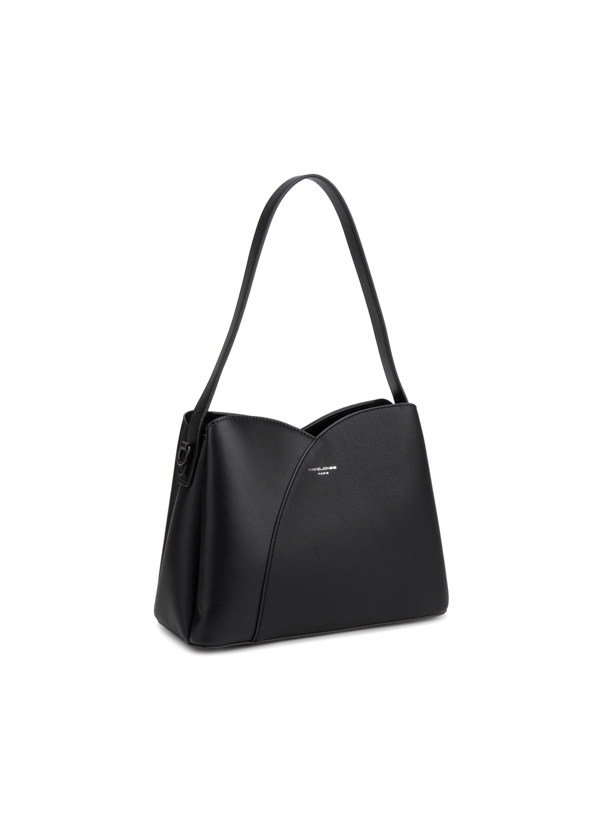 Borsa a spalla 'Borsa a Spalla David Jones Design Curvilineo Ecopelle' di David Jones in nero