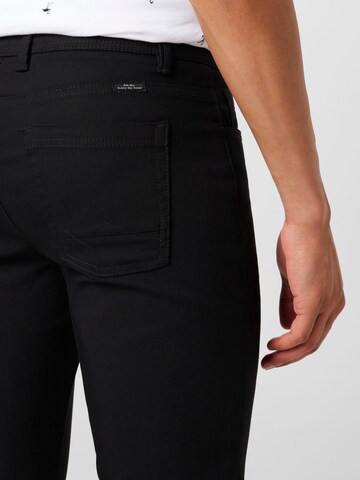 BLEND Regular Trousers 'Newbury' in Black