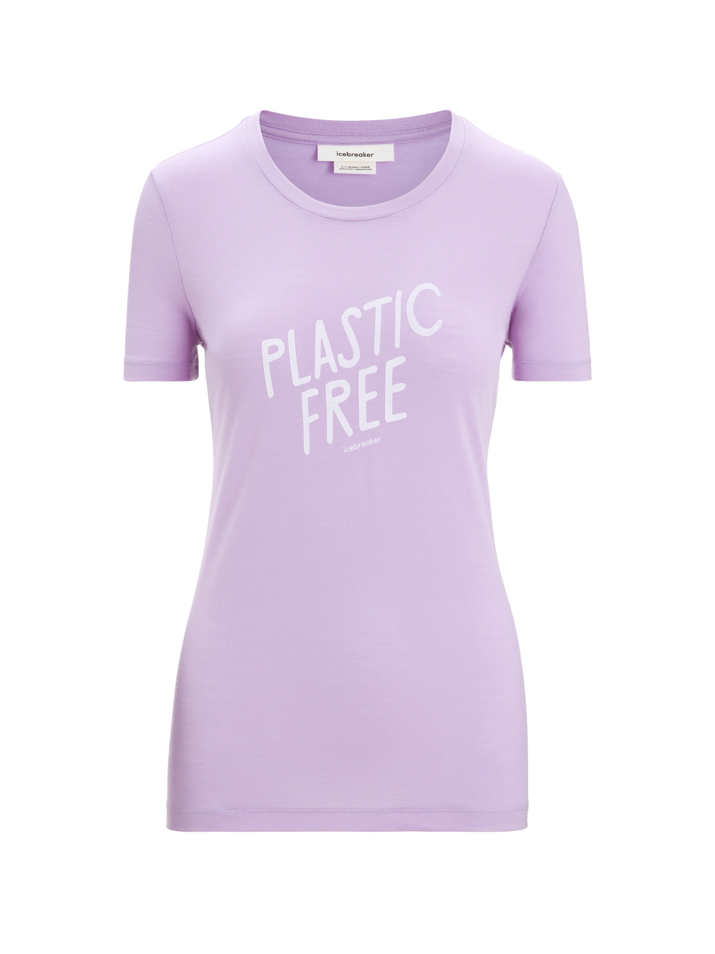 ICEBREAKER Funktionsshirt 'Tech Lite II' in Lila: Vorderseite