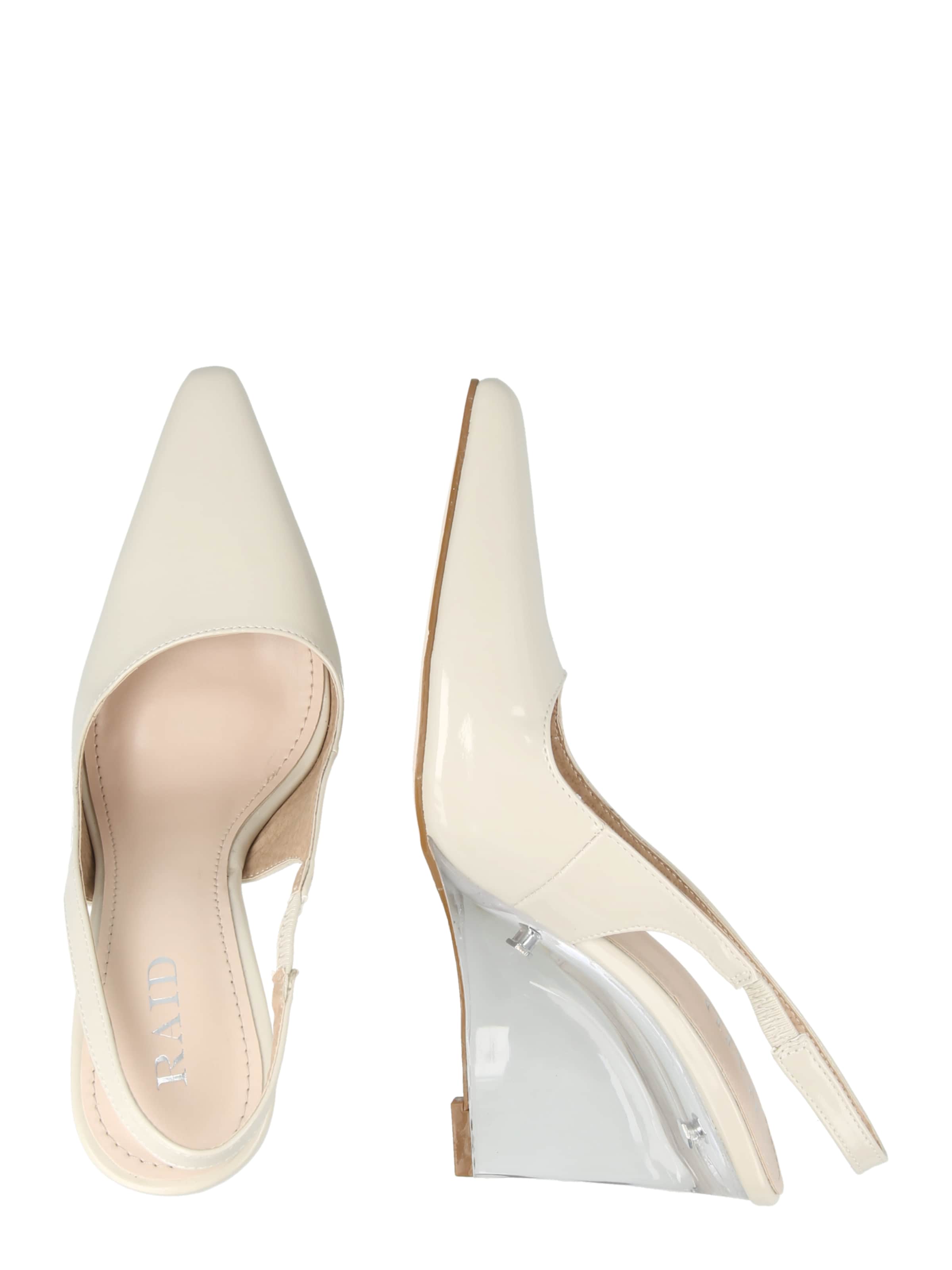 Raid Sling körömcipők 'LOUNA' - fehér