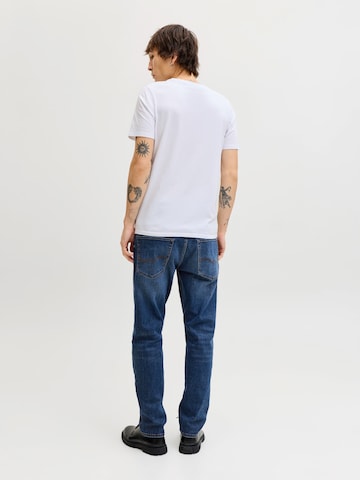 JACK & JONES regular Jeans 'JJIMIKE JJORIGINAL' i blå