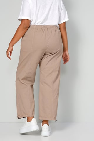 Angel of Style Wide leg Broek in Beige