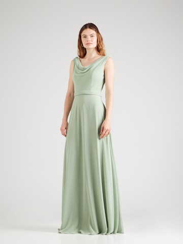 STAR NIGHT - Vestido de festa em verde: frente