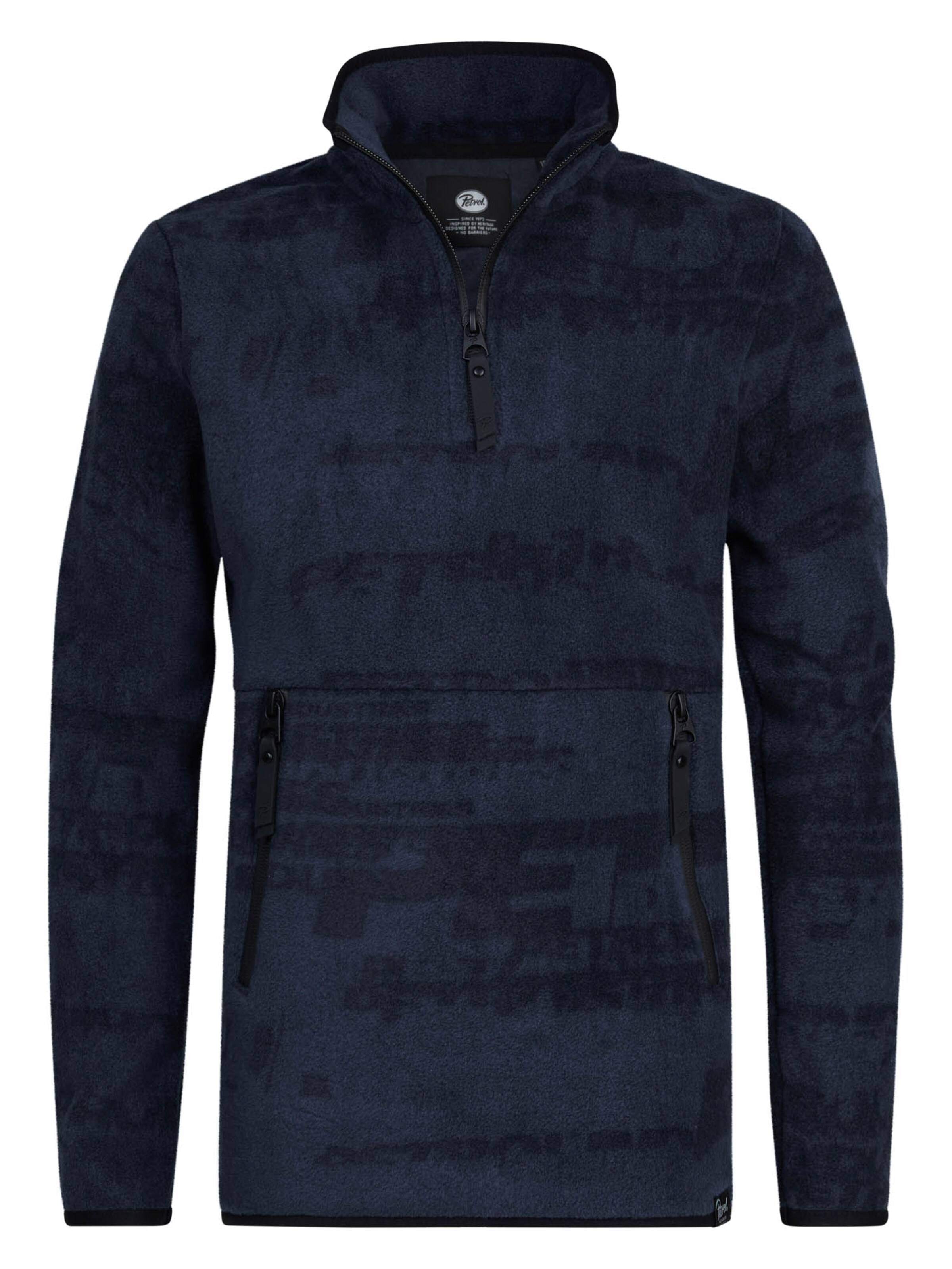 Petrol Industries Sweater 'Decatur' in Blue: front