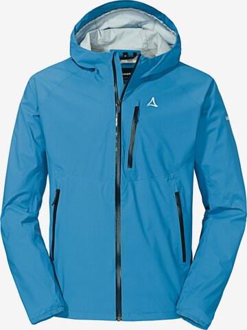 Schöffel Outdoor jacket 'Tegelberg' in Blue: front