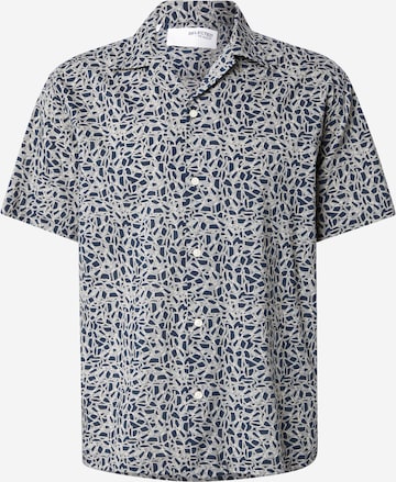 Chemise 'SLHRLXAIR' SELECTED en bleu : devant