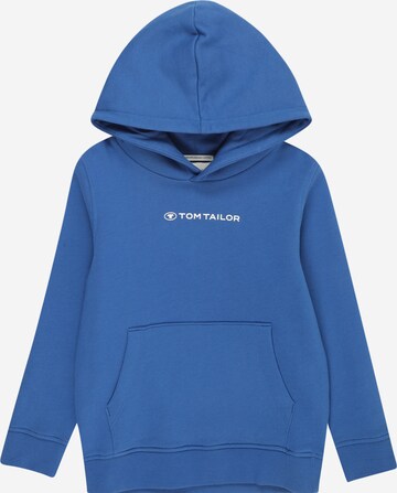 TOM TAILOR Sweatshirt in Blauw: voorkant