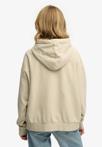 Superdry & Co Sweatshirt 'Luxe Casual' in Beige