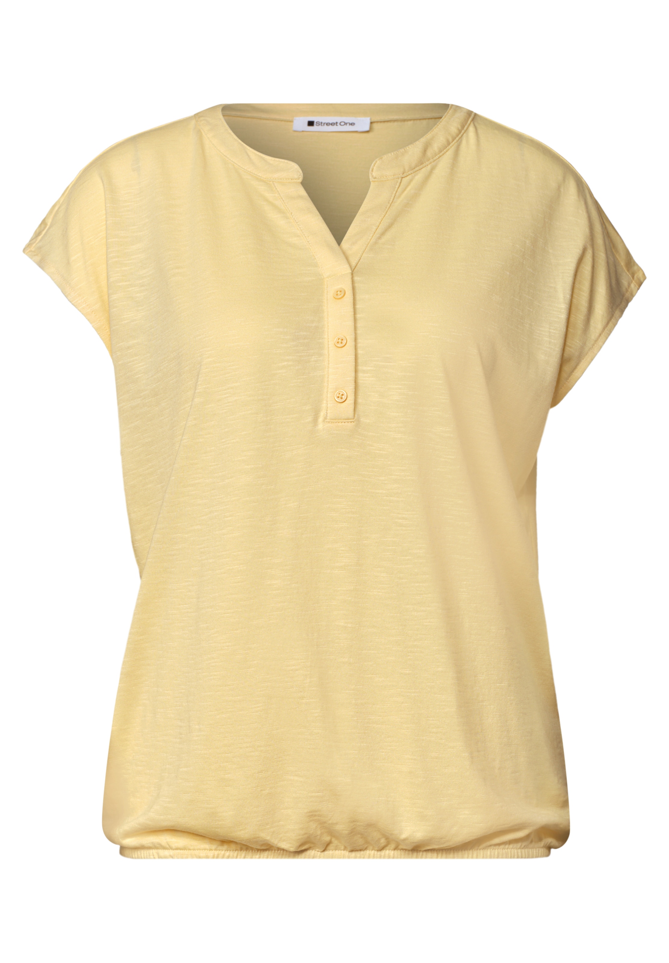 STREET ONE Shirt in Yellow: front